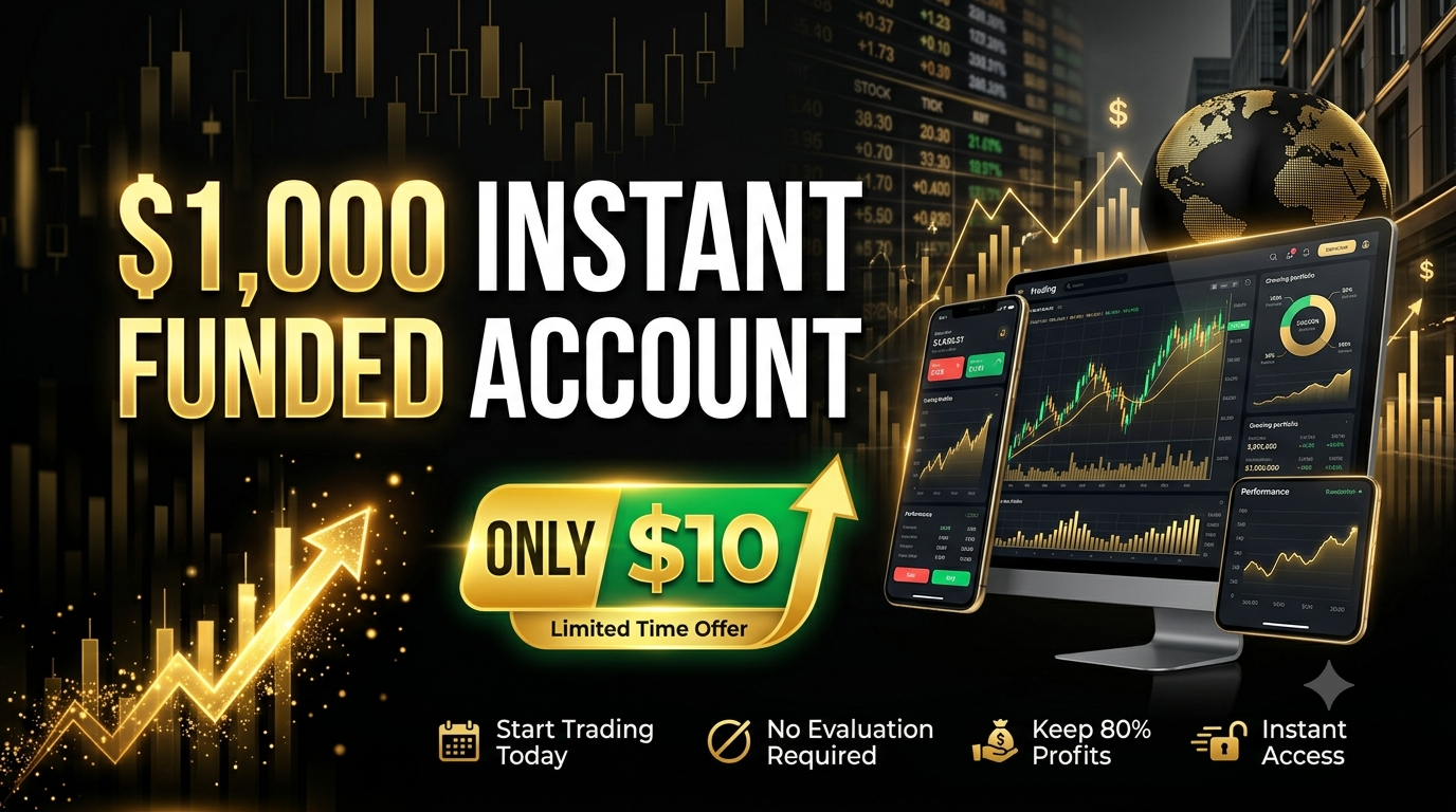 1k$ Instant Funded Account